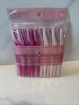 Purify Beauty Razors 12-PACK Pink. Exfoliates, Shapes, Removes Hair. Disposable. Fixed Price $10.99.