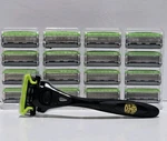 17 Schick Hydro 5 Sensitive Skin Cartridges, "transformer Logo" Handle - New. Fixed Price $34.40.