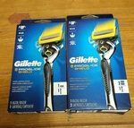 Gillette Proglide Shield Men 5-BLADE Razor (2 Handle & 3 Cartridges Total). Fixed Price $19.99.