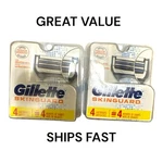 (2) 4-PACK Gillette Skinguard Razor Blade Refills 8 Cartridges Total New. Fixed Price $47.39.