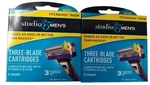Studio 35 Men's 3-BLADE Cartridges (fit MACH3) Razor 2/5 Count Total 10 Ct. Fixed Price $14.97.