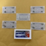 5 Double Edge Razor Blades, Dovo Platinum. Fixed Price $8.80.