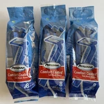 Pks Personna Comfort Coated Twin Blade 10/PK Total 30 Disposable Razors. Fixed Price $12.00.