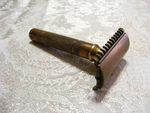 Vintage 1930'S Gillette Razor Pat # 1815745 & 1858316 Copper P-2. Fixed Price $29.99.