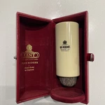 Kent, Medium Size, Pure Grey Badger Shave Brush W/travel Case White Ivory Color. Fixed Price $49.99.