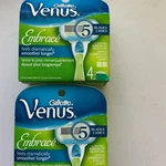 Gillette Embrace Razor Blades Refill Cartridges (fits Any Venus) - 4 Pack. Fixed Price $20.36.