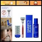 Premium Shaving Kit For Men - 5 Blade Razor, Foaming Gel, Travel Cover Tsa App. Fixed Price $45.99.