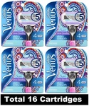 16 Gillette Venus Swirl Vera Bradley Extra Smooth 5 Blades Cartridges (4 PK4. Fixed Price $28.88.