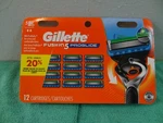 Brand New Gillette Fusion 5 Proglide Refill Razor Blades, 12 Cartridges. Fixed Price $27.99.
