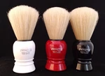 Zenith Plastic Boar Shave Brush. 24X57MM. Made In Italy. Three Colors B10. Fixed Price $17.00.