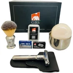 Men's Shaving Set, Double Edge Safety Razor, Brush, Bowl, Soa.... Fixed Price $152.41.