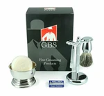 Gbs Premium Men's Wet Shaving Kit - Butterfly De Safety Razor. Fixed Price $49.99.
