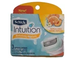 1 Pack Schick Intuition Revitalizing Moisture 3 Cartridges Refill Each New. Fixed Price $9.99.