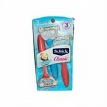 Schick Classic 3-BLADE Razors For Women Coconut Scented Handles Flex To Your Cur. Fixed Price $24.72.