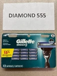 Gillette MACH3 Men Razor Blade Refills - 12 Count 7259. Fixed Price $22.50.