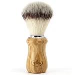 Omega Synthetic Fiber Shaving Brush, Laser Engraved Olive Wood Handle, 1 Unit. Fixed Price $44.27.