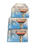 Cvs For Men Cartridges 5 Blades - 4 Lot Of 3. Fixed Price $15.88.