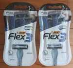 Bic Flex 3 Disposable Pack Of 4 Lot 2 ( 8 Razors Total ). Fixed Price $16.25.