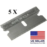 Razor Blades Single Edge Extra Sharp Super Strong Made Usa!!. Fixed Price $5.50.
