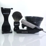 Anbbas Set With Brush,stand Bowl,shaving Soap,straight Razor. Fixed Price $39.99.