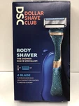 Dollar Club Body Shaver: Two 4-BLADE Razor Head Cartridges & One Handle. Fixed Price $9.88.