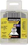Allway DSP100 3-NOTCH Utility Knife Blades With Dispenser Sharp Point Pack. Fixed Price $21.43.