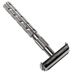 Parker 22R Gunmetal Design Safety Razor Butterfly Open & 5 Double Edge Blades. Fixed Price $28.75.