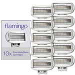Flamingo Women's Original Razor Blade Refill Cartridges 10 Count (pack Of 1). Fixed Price $36.78.