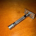 Merkur Solingen Safety Razor Germany Vintage Double Edge Chrome Shaving. Fixed Price $25.99.