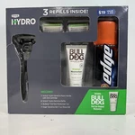 Schick Hydro Sensitive Razor Gift 3 Cartridge Kit Edge Gel 7OZ Lot Of 2 Sets. Fixed Price $23.70.