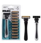 Pearlmax 3-BLADE Cartridge Razor Pivoting Head Lubricating Strip. Fixed Price $12.99.