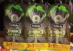 *rare* Schick Mens Disposable Razors Xtreme Pivot Ball Contours 3+1 Bonus!. Fixed Price $24.99.