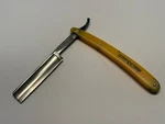 Dubl Special NO.1 Pearlduck Bresduck 5/8 Straight Razor Shave Ready. Fixed Price $93.00.