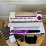 Bella Beauty 3/4 1 Inch Clip-free Ceramic Curling Iron. Fixed Price $18.00.