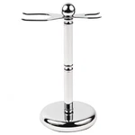 Parker Safety Razor's Deluxe Chrome & Shaving Brush 2 Prong Stand. Fixed Price $29.99.