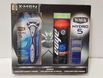 X-men Marvel Schick Hydro 5 Razor Value Pack 2 Cartridges Edge Shave Black Blue. Fixed Price $99.99.