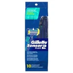 (2 Packs)-gillette Sensor Plus Disposable Razors Pivot Head 20 B3. Fixed Price $24.90.