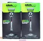 Gillette Labs With Exfoliating Bar Razor Stand, Cartridges 2-PACK. Fixed Price $26.99.
