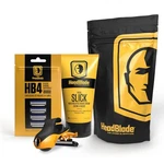 Moto Men's Shaving Starter Kit: Headslick Cream, Razor & Blade Refills. Fixed Price $74.12.