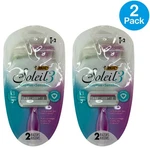 Bic Soleil Sensitive Women's Disposable Razors 3-BLADE 2 Count Pack Bundle. Fixed Price $14.00.