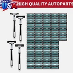 108TWIN Stainless Steel Blades Disposable Razors For Men 4 Handles Ultra Smoot. Fixed Price $16.01.