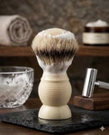 Gbs Silver Tip Badger Hair Tuxedo Beehive 26MM Shaving Brush Ivory Resin Handle. Fixed Price $59.99.