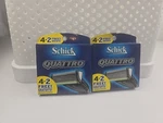 Schick Quattro Men's Razor Blade Refill Cartridges : 12TOTAL Rare New. Fixed Price $39.99.