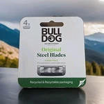 Bull Dog Original Steel Blades 5 Cartridges For Men 4 Count Shave Shaving. Fixed Price $9.95.