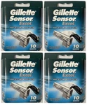 Gillette Sensor Excel Razor Blades - 40 Cartridges. Fixed Price $51.99.