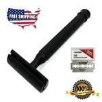 Wet (beard) Cut Throat Double Edge Safety Razor For Men + 10 Shaving Blades Free. Fixed Price $14.99.
