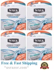 24 Schick Quattro Titanium Diamond Cartridges Razor Blades Refill Use Wi Trimmer. Fixed Price $47.29.