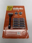 Gillette Fusion 5 Refill Cartridges 9 Count + Handle. Fixed Price $23.99.