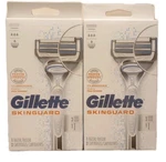 (2 ) Gillette Skin-guard Sensitive Razor For Men- 1 & Cartridges Per Box. Fixed Price $19.99.