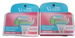 Gillette Venus Extra Smooth 5 Blade Razor Cartridges 4 Ct 2 Pack. Fixed Price $20.99.